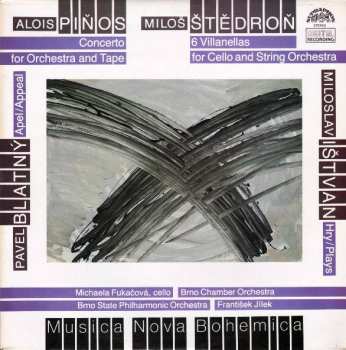 Album Miloš Štědroň: Concerto For Orchestra And Tape / Appeal / Plays / Six Villanellas For String Orchestra