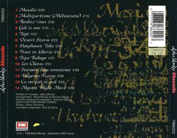 CD Alpha Blondy: Masada