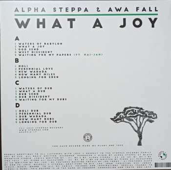 2LP Alpha Steppa: What A Joy
