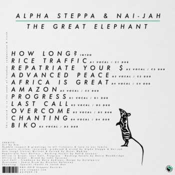 2LP Alpha Steppa: The Great Elephant