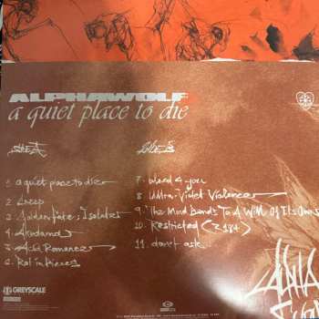 LP Alpha Wolf: A Quiet Place To Die CLR | LTD