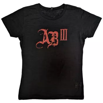 Mujeres Camiseta Ab Iii Red Logo Alter Bridge
