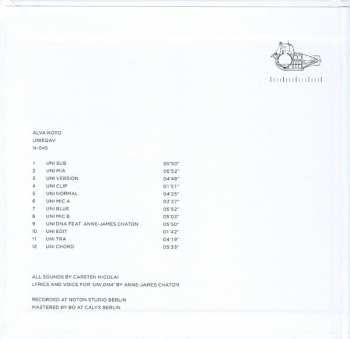 CD Alva Noto: Unieqav