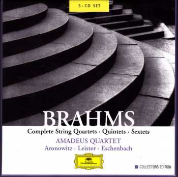 5CD/Caja Johannes Brahms: Complete String Quartets—Quintets—Sextets 