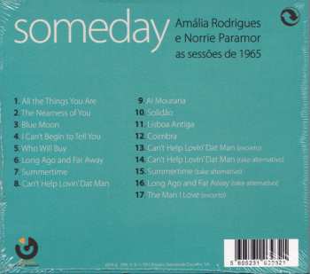 CD Amália Rodrigues: Someday