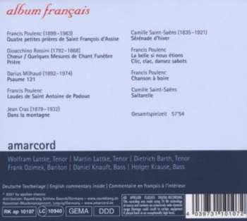CD Amarcord: Album Français
