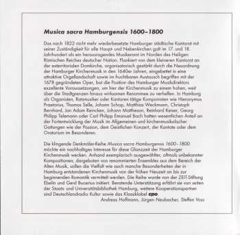 CD Amarcord: Historia de Compassione Mariae: Musica Sacra Hamburgensis 1600-1800: Marian Office, 15th Century