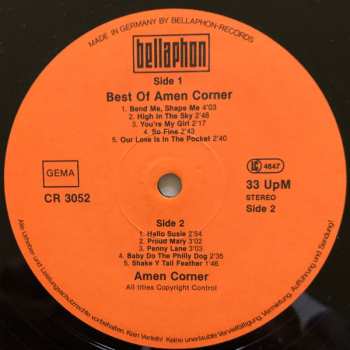 2LP Amen Corner: Best Of Amen Corner (2xLP)