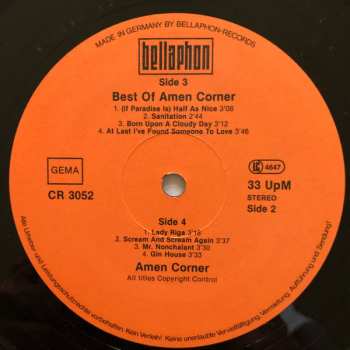 2LP Amen Corner: Best Of Amen Corner (2xLP)