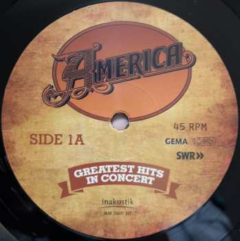 2LP America: Greatest Hits - In Concert
