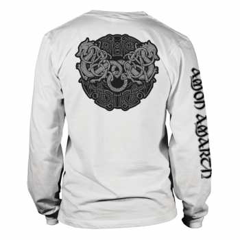Mercancía Amon Amarth: Tričko S Dlouhým Rukávem Grey Skull (white) S