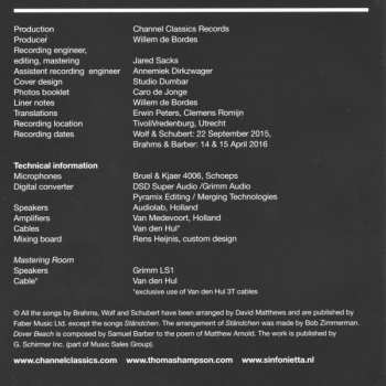 CD Thomas Hampson: Tides Of Life