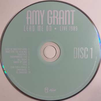 2CD Amy Grant: Lead Me On Live 1989