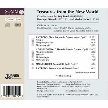 CD Clélia Iruzun: Treasures From The New World