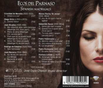 CD Amystis: Ecos Del Parnaso, Spanish Madrigals