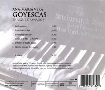 CD Enrique Granados: Goyescas