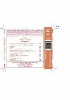 CD Francisco Tárrega: Guitar Recital 