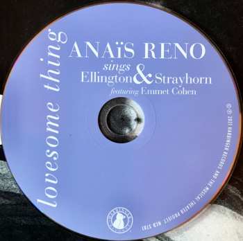 CD Anais Reno: Lovesome Thing - Anais Reno Sings Ellington & Strayhorn