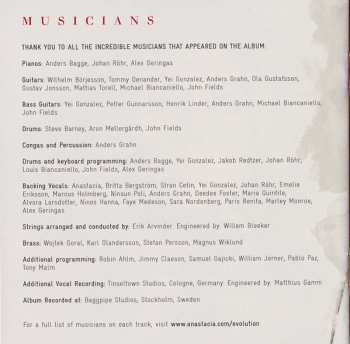 CD Anastacia: Evolution