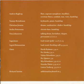 CD Anders Hagberg: Earth Songs