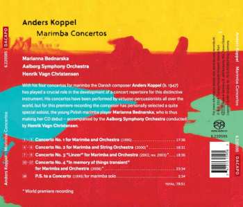SACD Anders Koppel: Marimba Concertos