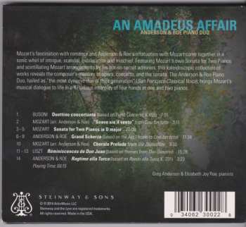 CD Anderson & Roe Piano Duo: An Amadeus Affair
