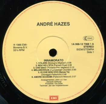 LP André Hazes: Innamorato NUM | LTD | CLR