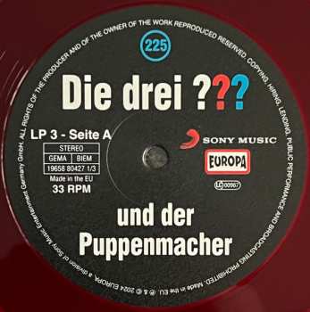 5LP/Caja André Marx: Die Drei ??? 225 - Und Der Puppenmacher CLR | LTD