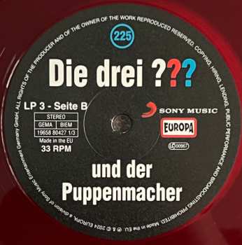 5LP/Caja André Marx: Die Drei ??? 225 - Und Der Puppenmacher CLR | LTD