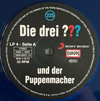 5LP/Caja André Marx: Die Drei ??? 225 - Und Der Puppenmacher CLR | LTD