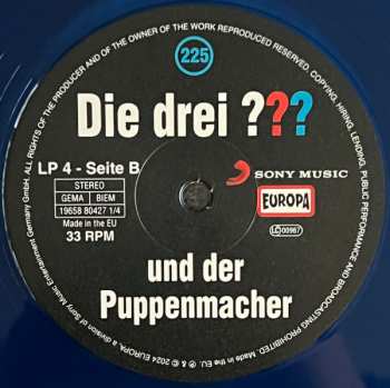 5LP/Caja André Marx: Die Drei ??? 225 - Und Der Puppenmacher CLR | LTD