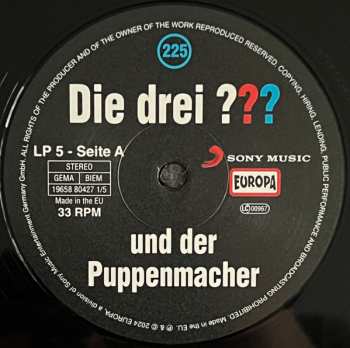 5LP/Caja André Marx: Die Drei ??? 225 - Und Der Puppenmacher CLR | LTD