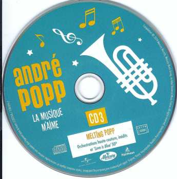 6CD/Caja André Popp: La Musique M'Aime (Œuvres Choisies)