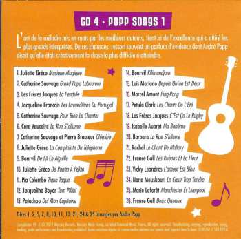 6CD/Caja André Popp: La Musique M'Aime (Œuvres Choisies)