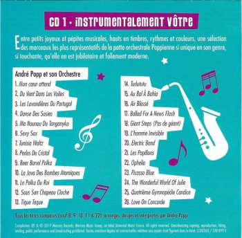 6CD/Caja André Popp: La Musique M'Aime (Œuvres Choisies)