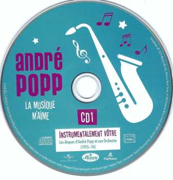 6CD/Caja André Popp: La Musique M'Aime (Œuvres Choisies)