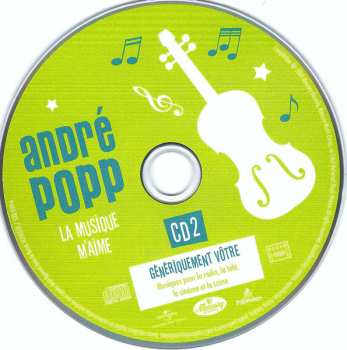 6CD/Caja André Popp: La Musique M'Aime (Œuvres Choisies)