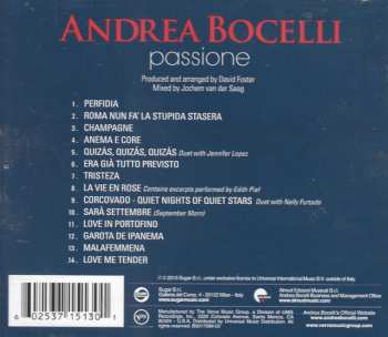 CD Andrea Bocelli: Passione
