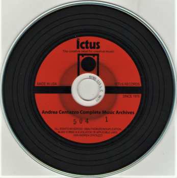 3CD/Caja Andrea Centazzo: Koans (The Ultimate Percussion Collection)