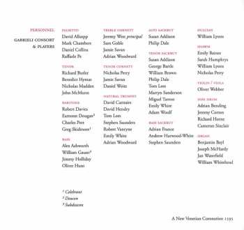 CD Andrea Gabrieli: A New Venetian Coronation 1595