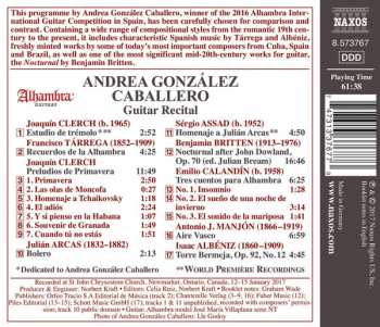 CD Andrea González Caballero: Guitar Recital