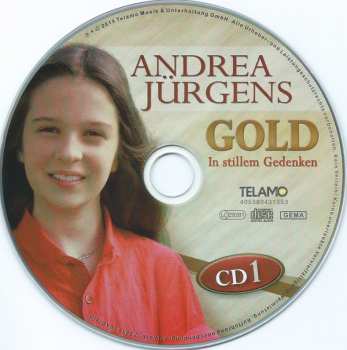 2CD Andrea Jürgens: Gold • In Stillem Gedenken