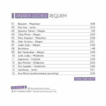 CD Andrea Lucchesi: Requiem