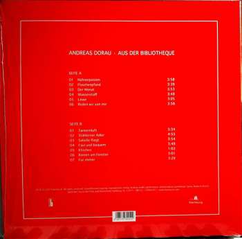 LP/CD Andreas Dorau: Aus Der Bibliotheque