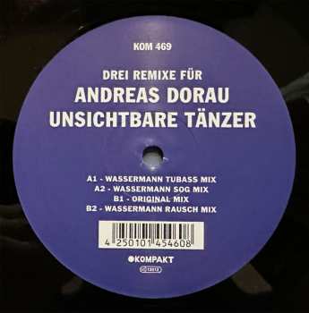 LP Andreas Dorau: Drei Remixe Für Andreas Dorau - Unsichtbare Tänzer NUM