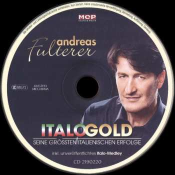 CD Andreas Fulterer: Italo Gold (Seine Grössten Italienischen Erfolge)