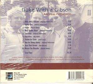 CD Daniel Karlsson: Duke With A Gibson