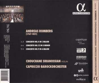 CD Andreas Romberg: Violin Concertos