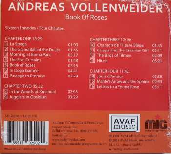 CD Andreas Vollenweider: Book Of Roses DIGI