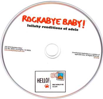 CD Andrew Bissell: Rockabye Baby! Lullaby Renditions Of Adele